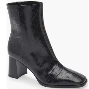 NORMANDY Block Heel Vegan Bootie New Size 7